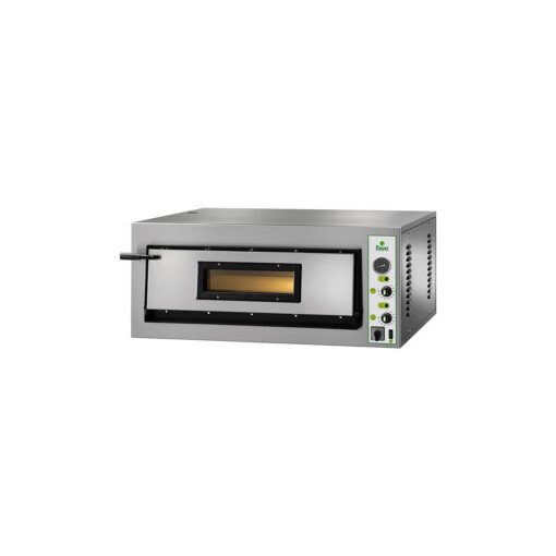 6 Pizzás Hőmérséklet mutatós Pizza kemence