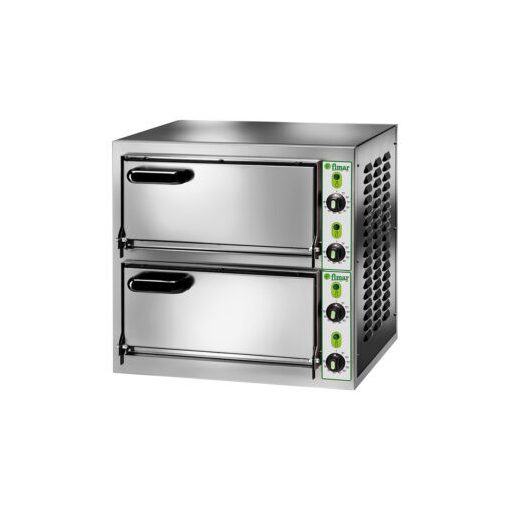 2 termosztátos Pizzasütő kemence