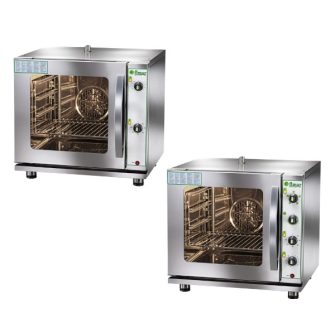  Gázüzemű Kombipároló Konvekciós Sütő